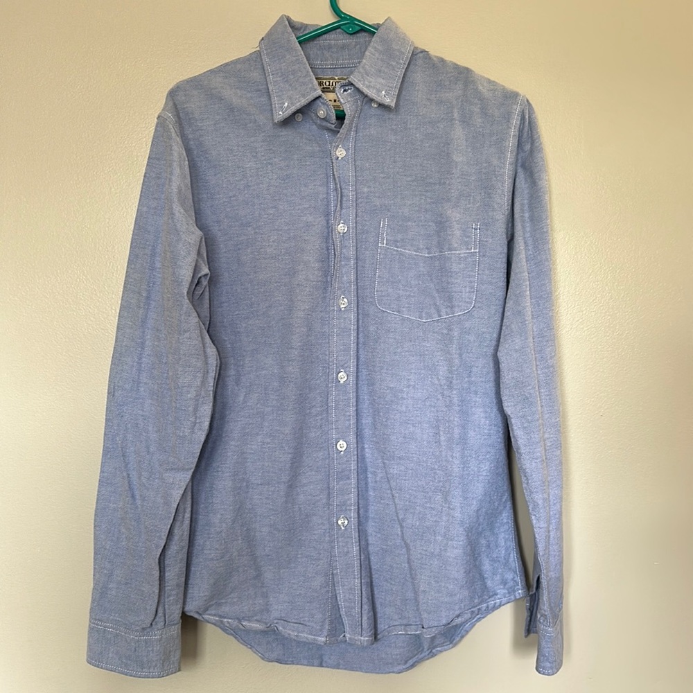 LIKE NEW Vintage Oxford Blue Button Down Chor Clothing Co